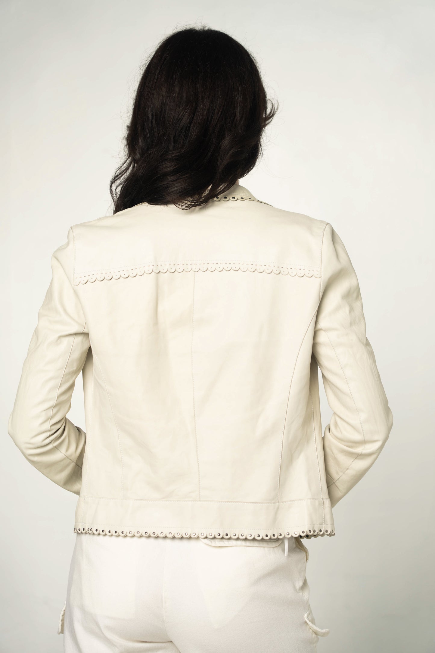 Joseph Mint Green Lambskin Jacket Size 36