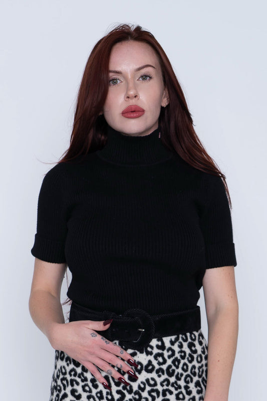 Vintage Ralph Lauren Knit S/S Turtleneck Size M