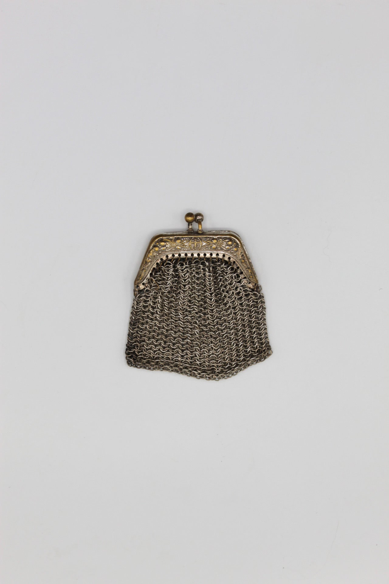 Vintage Chainmail Ornate Coin Purse