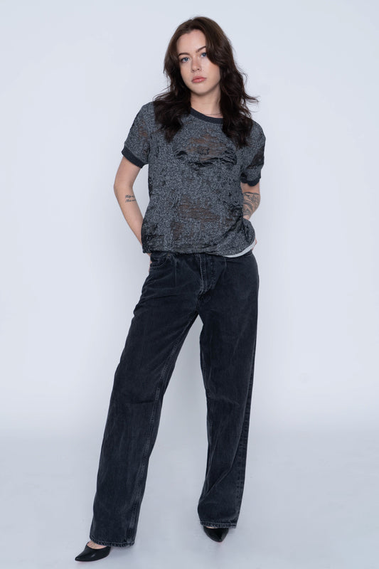 IRO ‘Nasta’ Distressed T-Shirt Size S