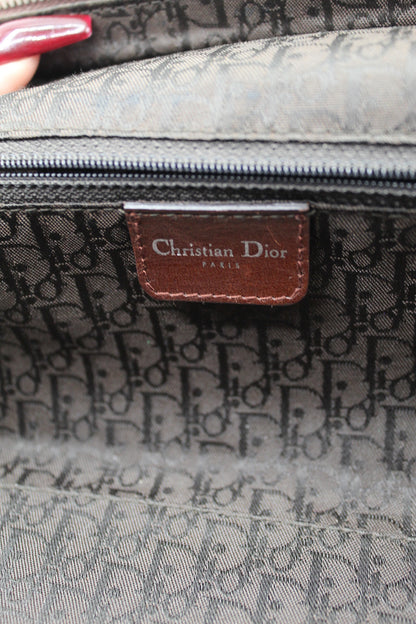 2005 Dior by John Galliano Floral Embroidered Bowler Bag