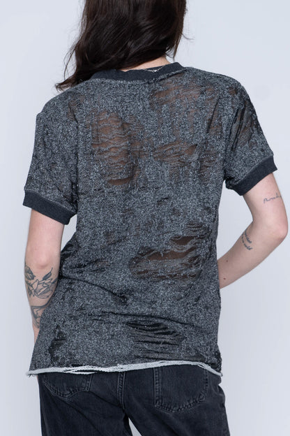 IRO ‘Nasta’ Distressed T-Shirt Size S